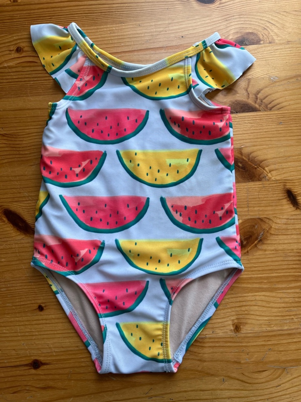 Tea Collection Watermelon swimsuit 18-24 months